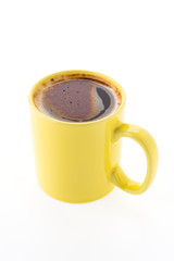 Coffee cup isolated on white background