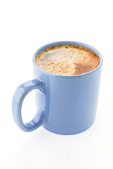Coffee cup isolated on white background