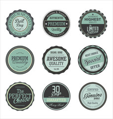 Premium Quality retro Labels collection