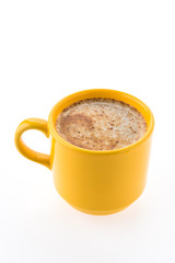 Coffee cup isolated on white background