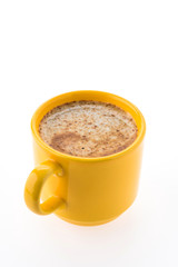 Coffee cup isolated on white background