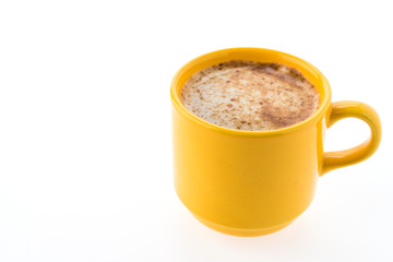 Coffee cup isolated on white background