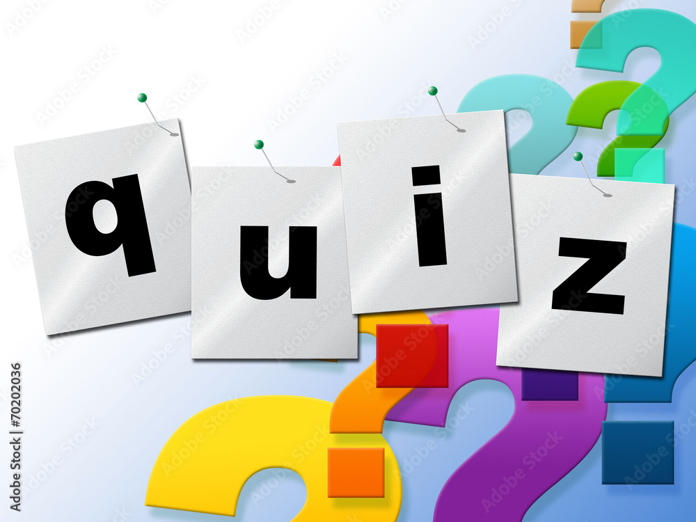 Poster quiz questions means frequently puzzle and quizzes