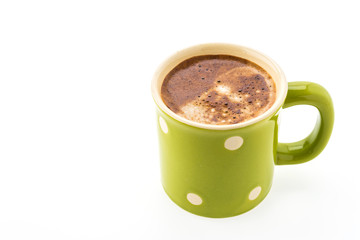 Coffee cup isolated on white background