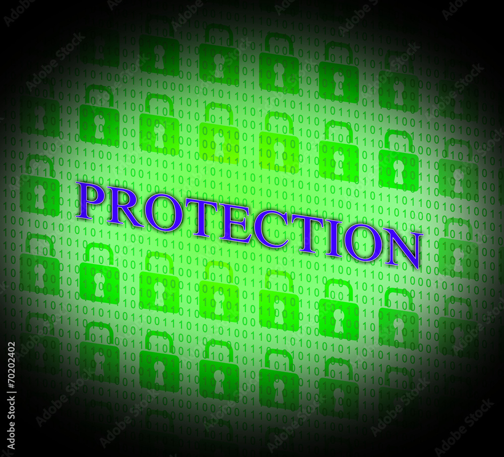 Poster security protection means forbidden password and unauthorized