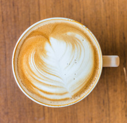 Latte coffee