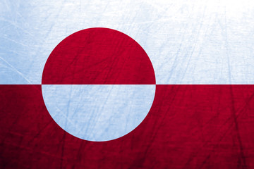 Ice Flag of Greenland