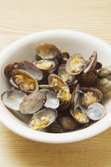 浅蜊の酒蒸し