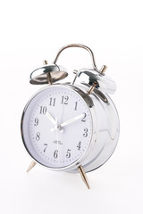 Clock isolated on white background