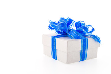 Gift box isolated on white background