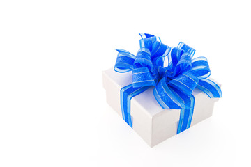 Gift box isolated on white background