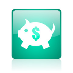 piggy bank internet icon