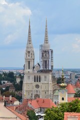 Fototapeta na wymiar Zagabria – Cattedrale
