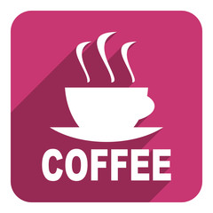 coffee cup flat icon