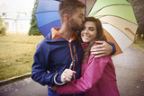 Romantic time for young couple