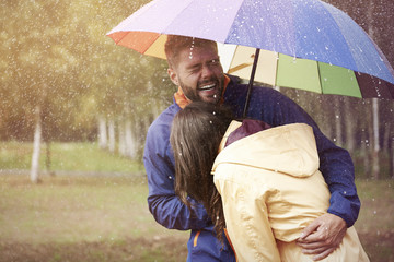 Baby! Don't be afraid, it's only rain © gpointstudio