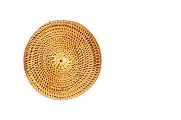 weaving dish on a white background