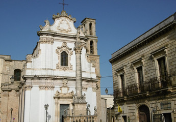 Fototapeta premium Chiesa Presicce