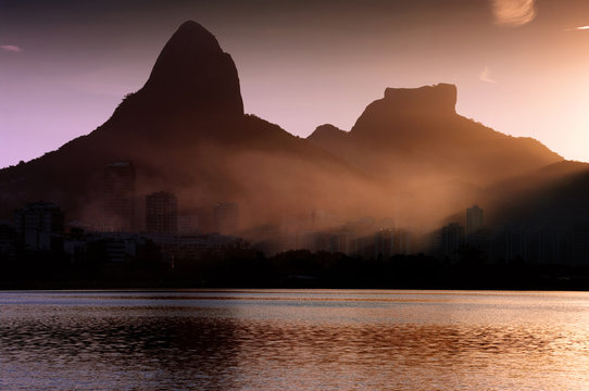 Rio de Janeiro at sunset