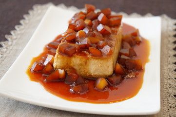 Chestnut Flan