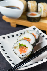 sushi, Japanese seafood