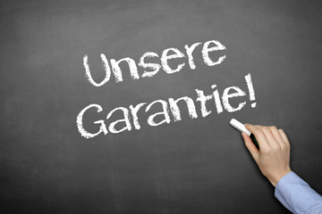 Unsere Garantie
