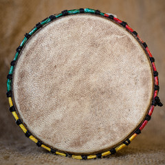 Djembe top view