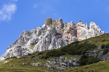 Fototapeta na wymiar Rote Wand, Lechtaler Alpen