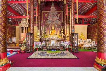 Wat Chiang Man temple in Chiang Mai, Thailand.
