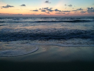 Fototapeta premium beach sea sunset