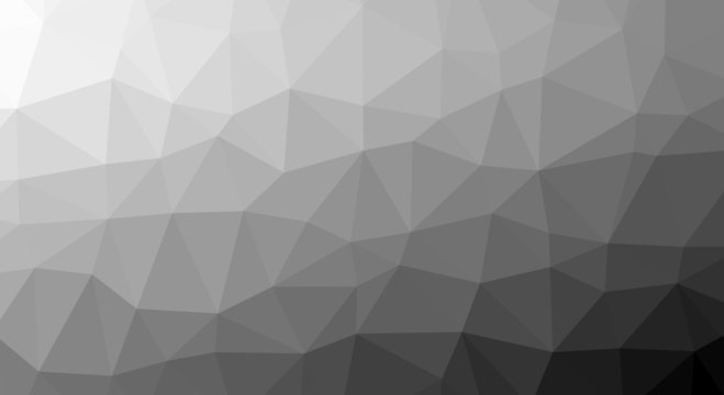 Black and white  abstract triangle geometrical background