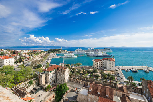 クロアチア　スプリット　Split　Croatia