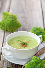 Broccolicremesuppe