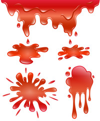Blood Drops, Blood Splatter