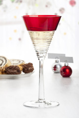 glass of champagne