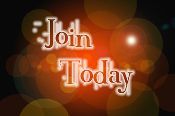Join Today Concept