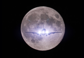 Moon Landing 月 着陸 飛行機