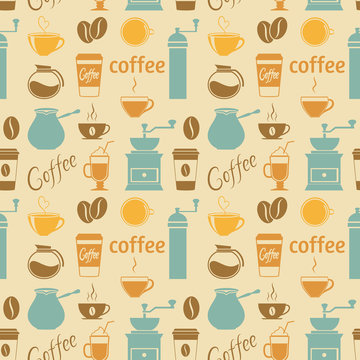 Coffee background.