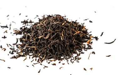Indian ASSAM golden tips tea isolated