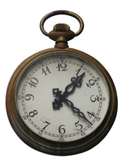 Taschenuhr freigestellt
