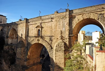 Photo sur Plexiglas Ronda Pont Neuf Puente Nuevo, Tajo de Ronda, provincia de Málaga, España