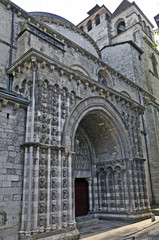 Fototapeta premium Cahors, la cattedrale, Midi Pirenei