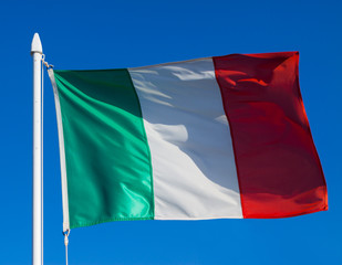 Naklejka na ściany i meble Flag of Italy