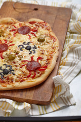 Spider pizza