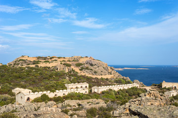Fototapeta na wymiar Sardegna, Palau, Fortezza di Capo d'Orso
