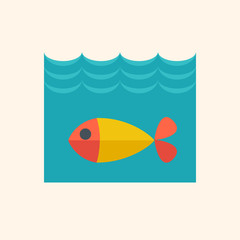 Fish Flat Icon