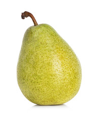 pears isolated on white background