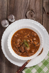 Goulash soup.
