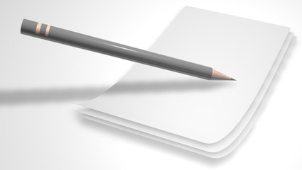 papers and pen