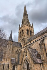 Fototapeta na wymiar Salford Cathedral in Greater Manchester